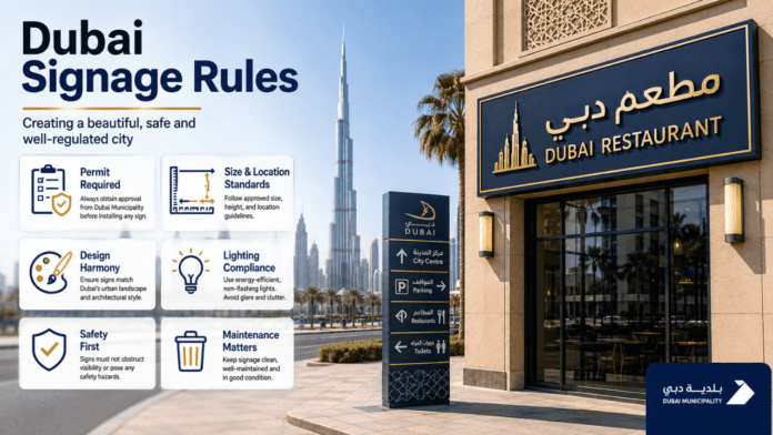 Dubai Signage Rules