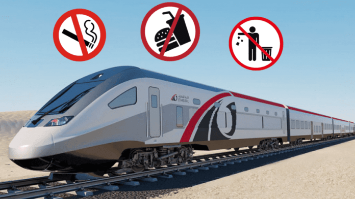 Etihad Rail passenger rules fines UAE