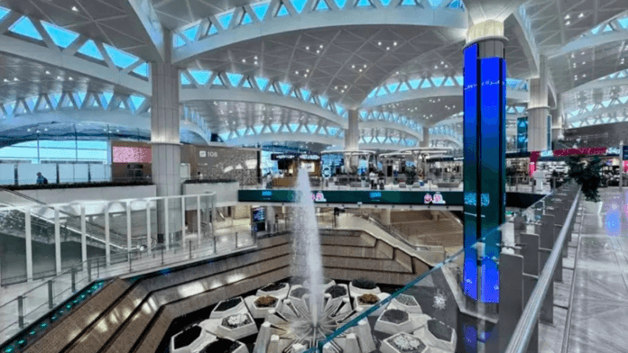 Riyadh silent airport
