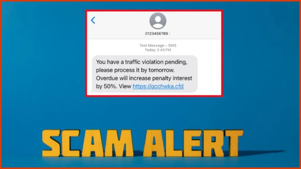 Bahrain Traffic Fine Scam