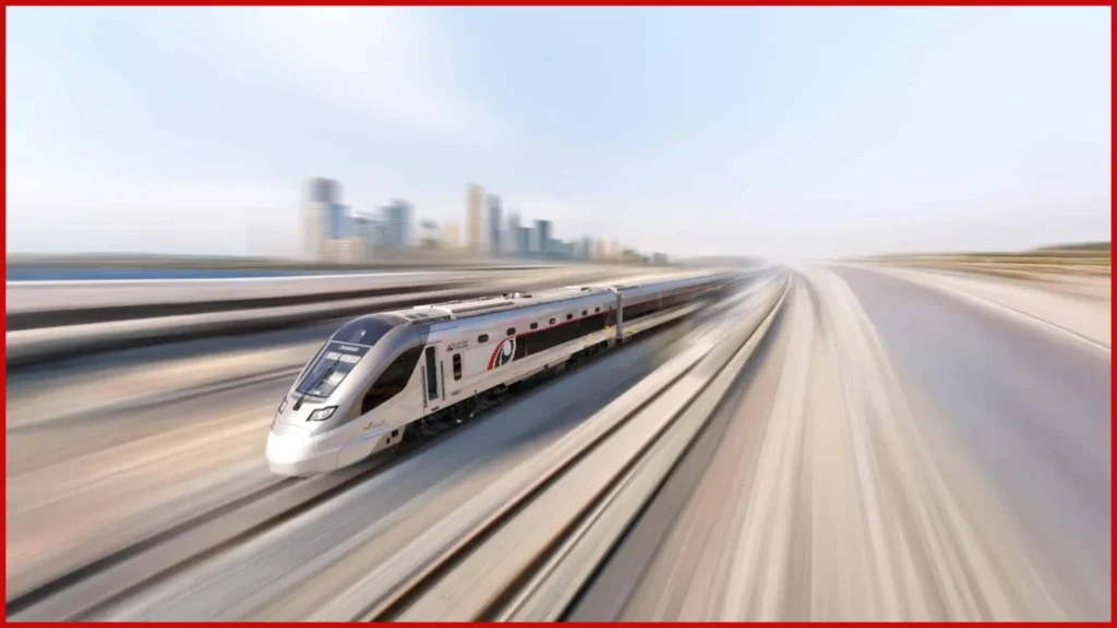 Etihad Rail onboard food menu