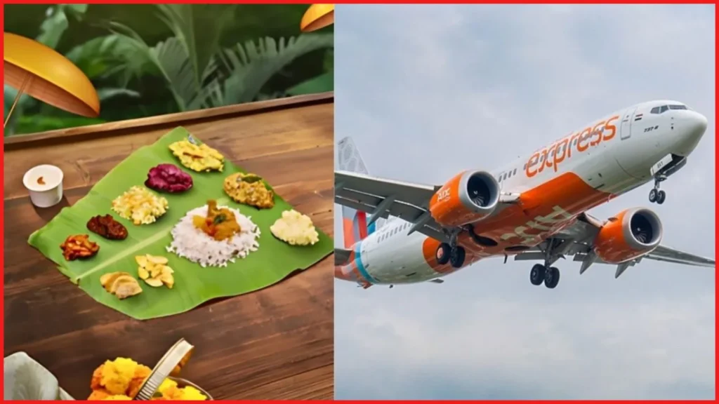 Air India Express Onam sadhya booking