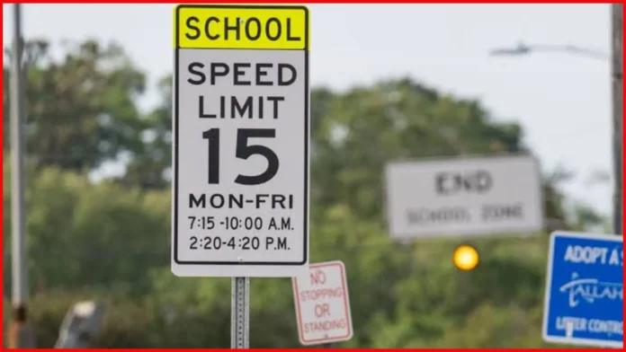 School zone traffic rules UAE