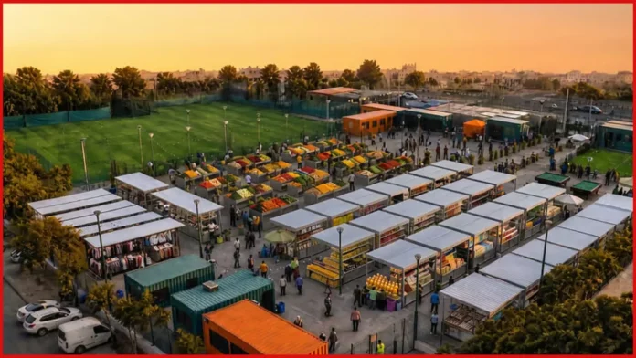Dubai community markets for workers