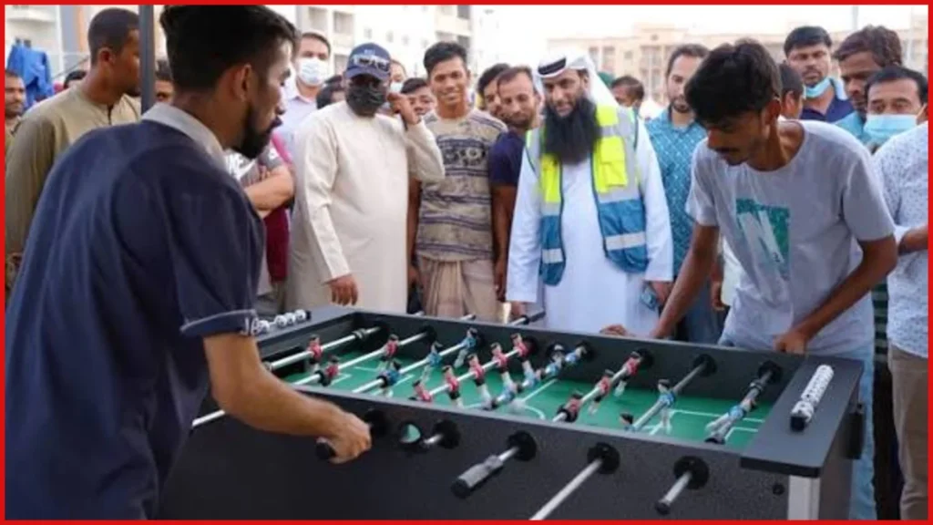Dubai community markets for workers