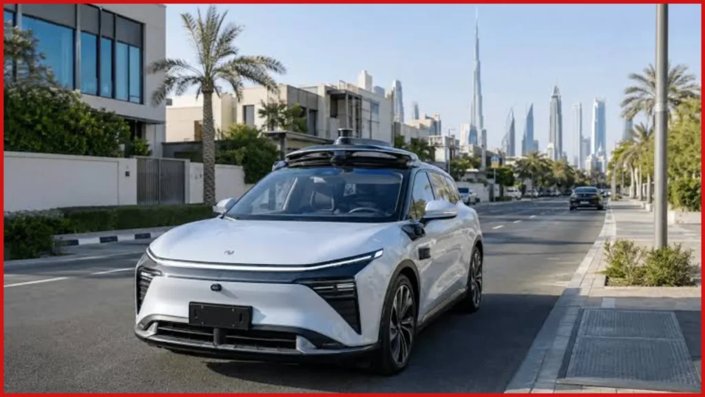 Uber Apollo Go Dubai