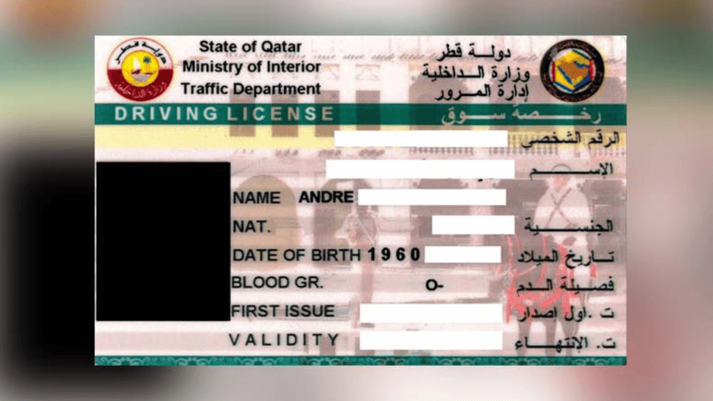 Validity of Foreign Driving Licenses 
