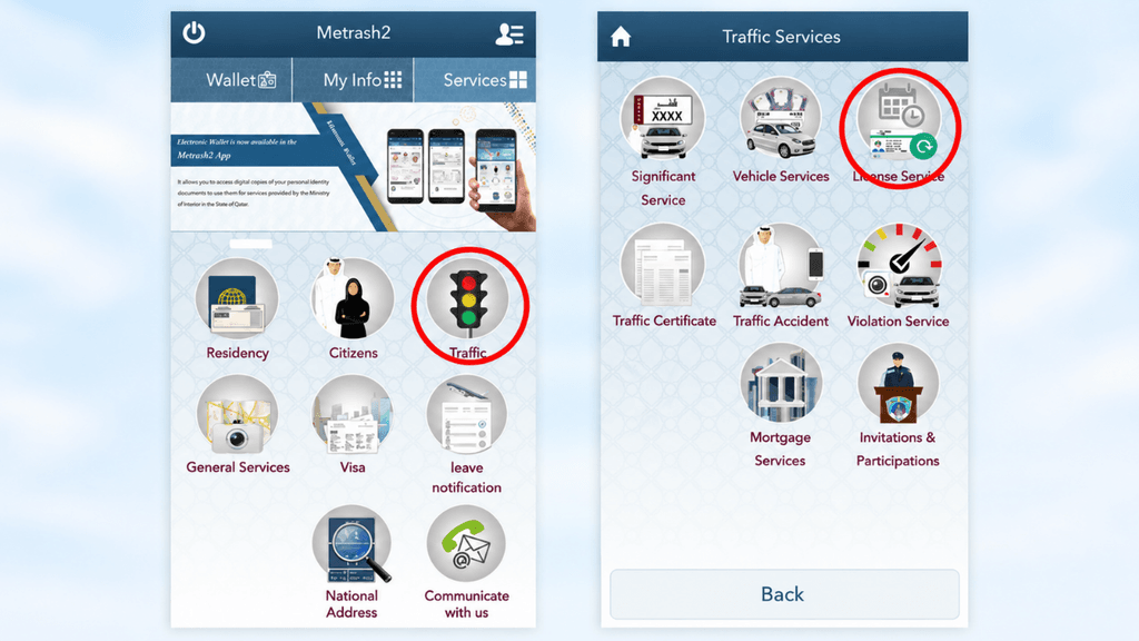 Qatar driving license test failure