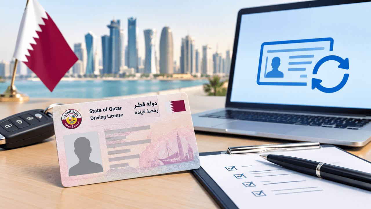 Qatar driving license reapplication 