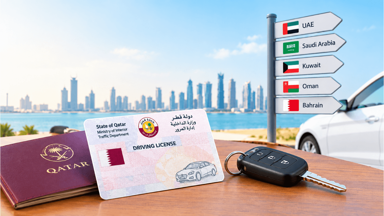 transferring a Qatar driving license