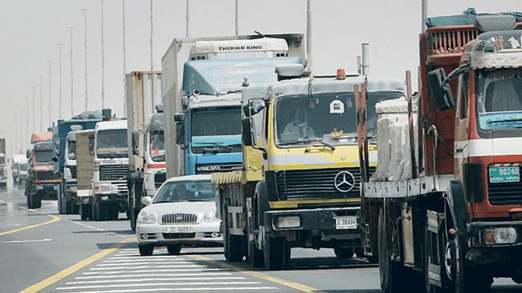 dubai truck traffic restrictions 