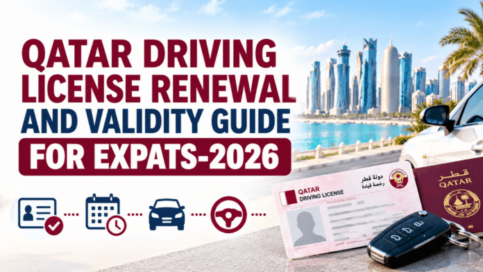 Qatar driving license renewal