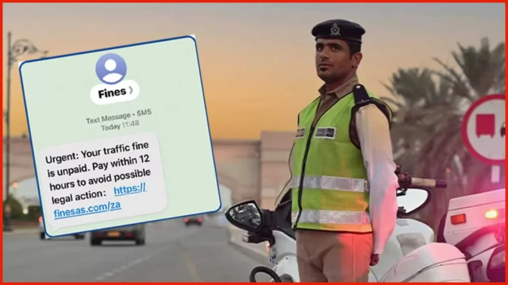 Oman Traffic Fine Scam