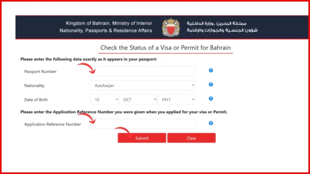Bahrain Family Visa Processing Time