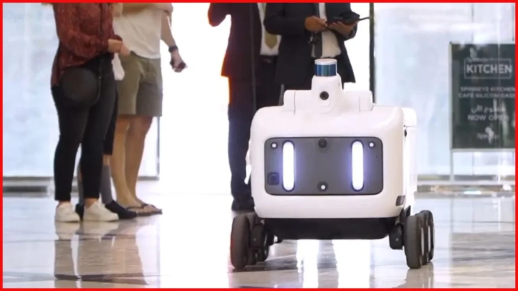 Talabat Robot Delivery Dubai