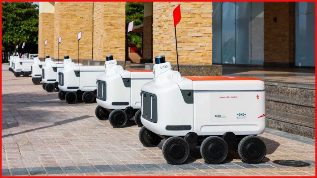 Talabat Robot Delivery Dubai