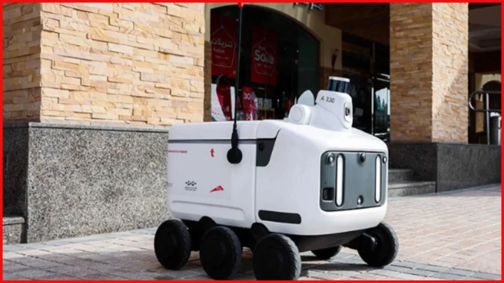 Talabat Robot Delivery Dubai