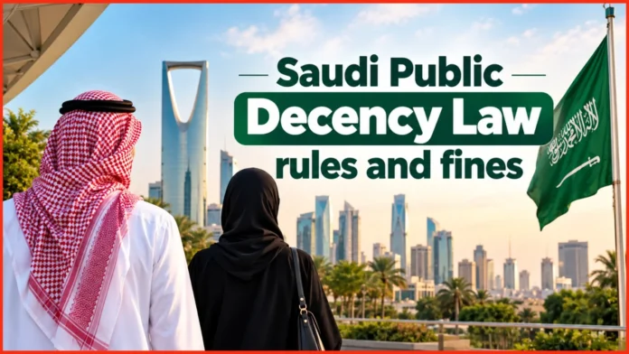 Saudi Public Decency Law rules and fines