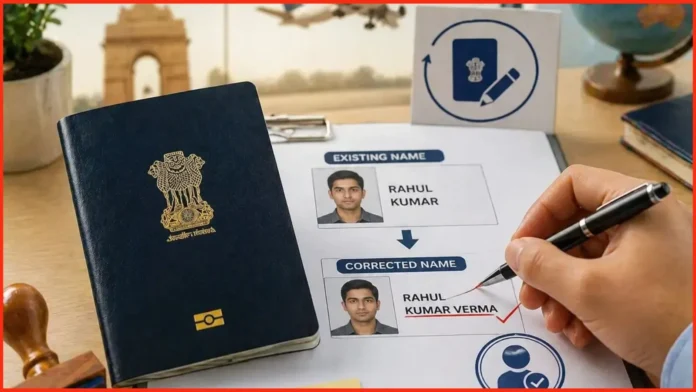 How I Changed My Name In Passport