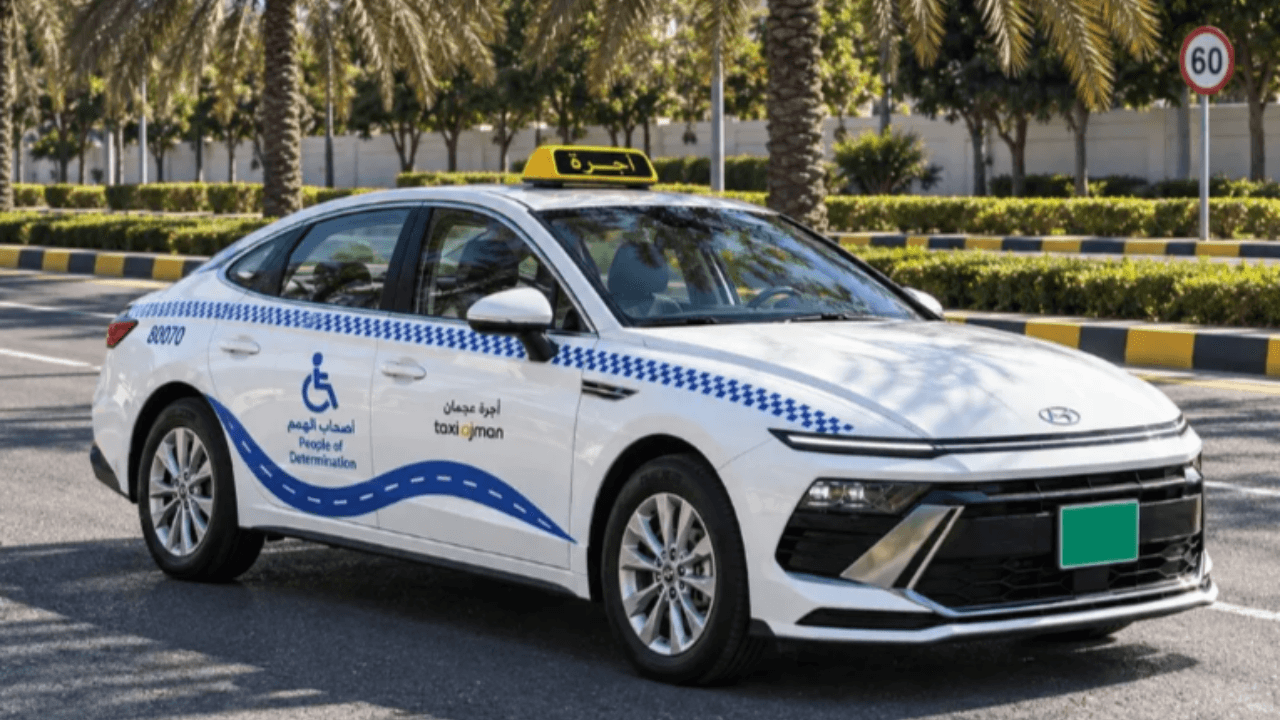 Ajman special taxis for people of determination