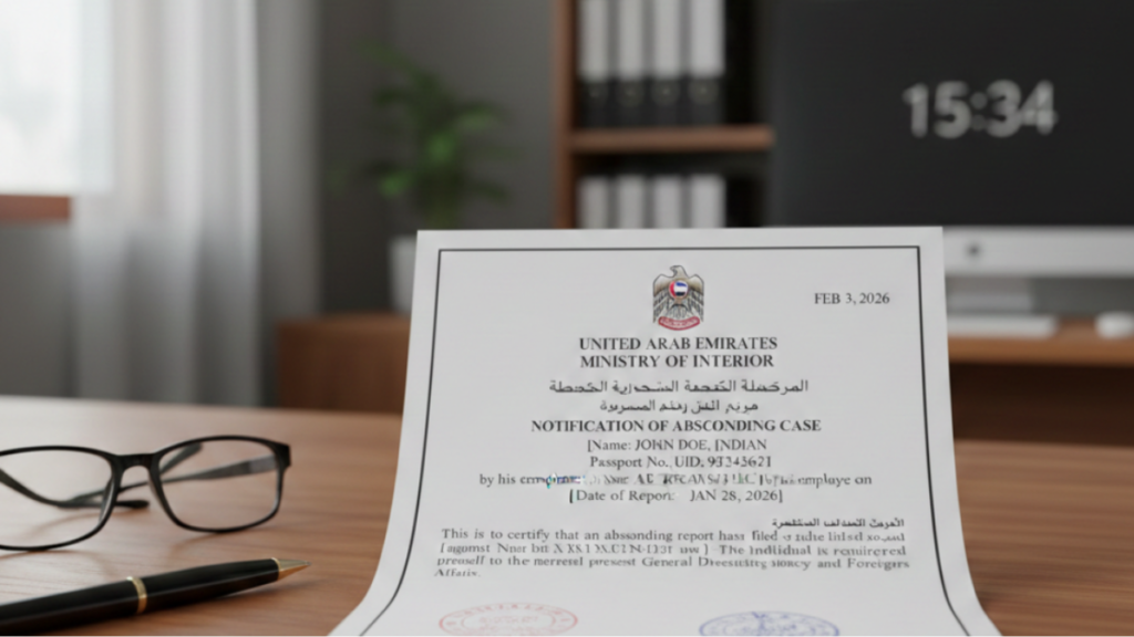 UAE Domestic Worker Absconding Report 