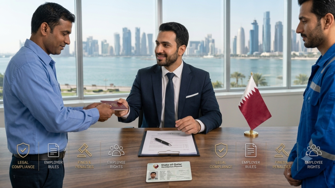 Qatar Passport Retention Fine