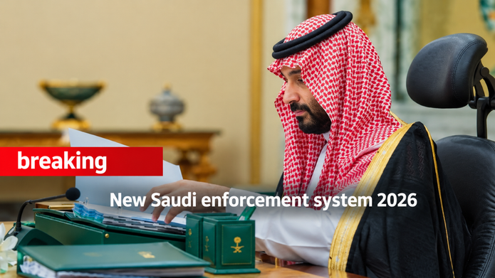 Saudi Arabia New Enforcement Regulations