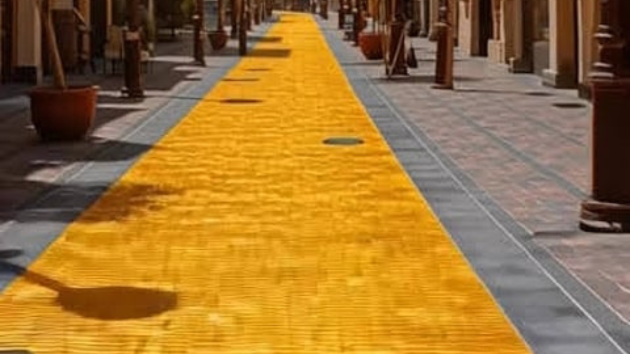 Dubai Gold District Gold Walkway