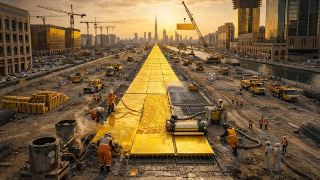 Dubai Gold District Gold Walkway
