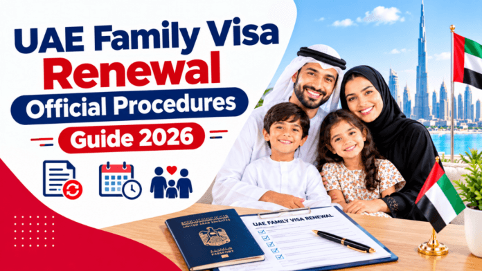 UAE Family Visa Renewal