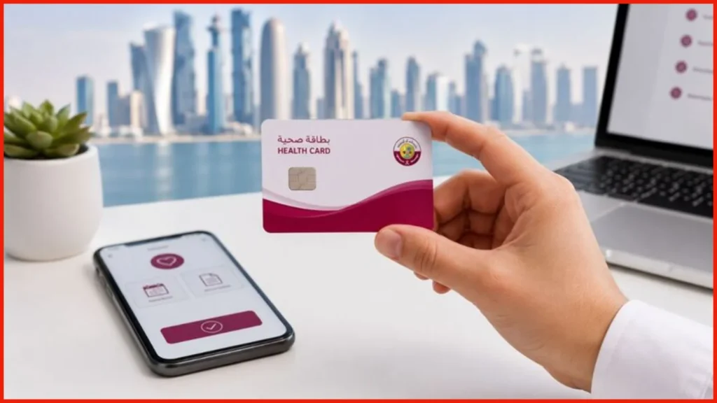 How can I apply for Hamad Health Card in Qatar