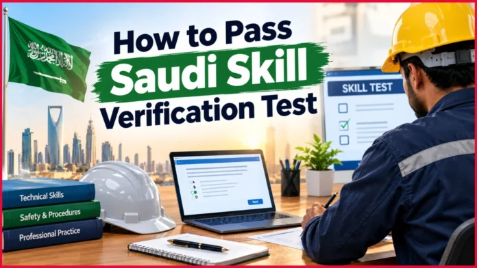 How to Pass Saudi Skill Verification Test