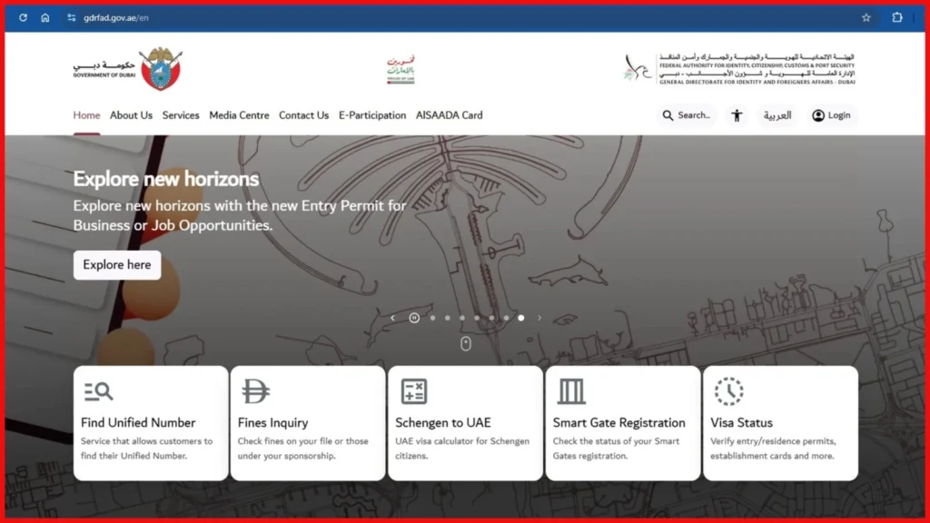 Dubai GDRFA visa dispute