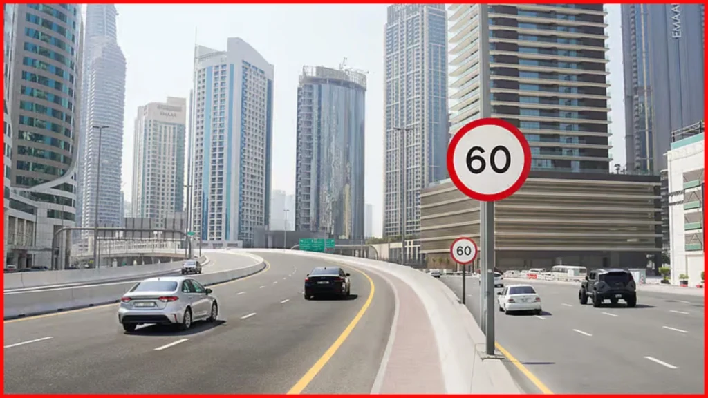 Dubai new speed limits